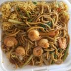 Best Shrimp Lo Mein (Combo Platter) 虾捞面(组合盘) in Jacksonville, FL