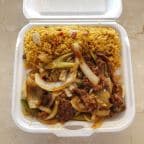 Best Beef Chow Mein (Combo Platter) 牛炒面(组合盘) in Jacksonville, FL